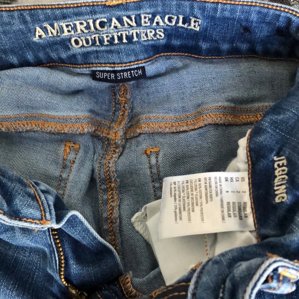 Like new American eagle super stretch jegging